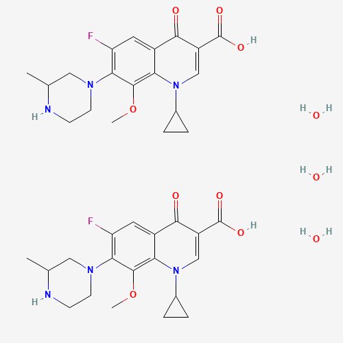 180200-66-2 Gatifloxacin sesquihydrate chemical structure