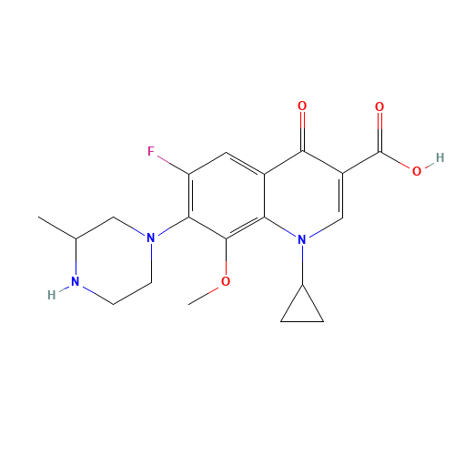 112811-59-3 Gatifloxacin chemical structure