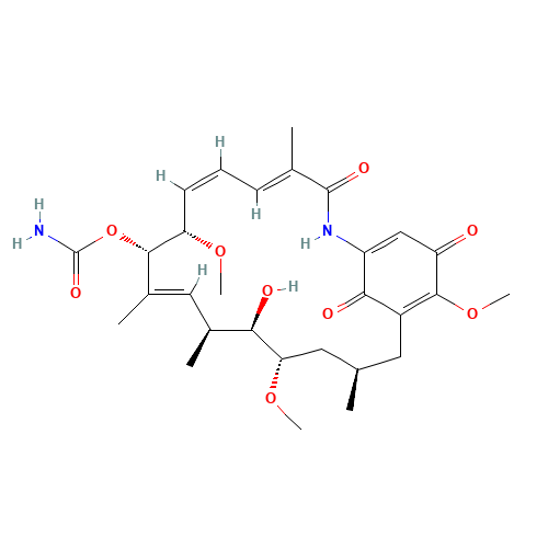 30562-34-6 Geldanamycin chemical structure