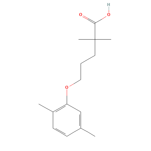 25812-30-0 Gemfibrozil chemical structure