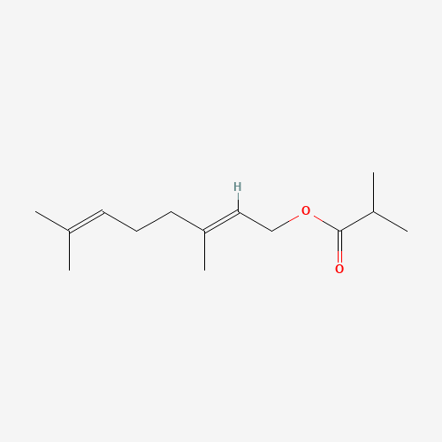 2345-26-8 GERANYL ISOBUTYRATE chemical structure