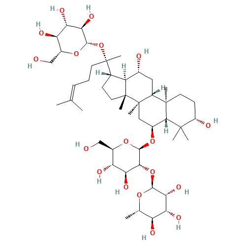 52286-59-6 Ginsenoside Re chemical structure