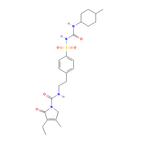 93479-97-1 Glimepiride chemical structure