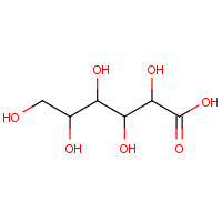 526-95-4 Gluconic acid chemical structure