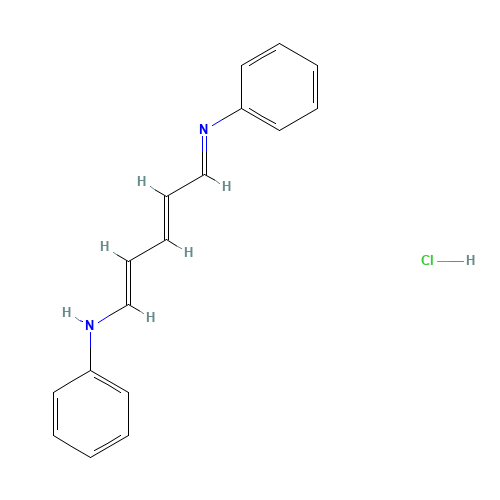 1497-49-0 Glutacondianil hydrochloride chemical structure