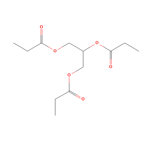 139-45-7 Tripropionin chemical structure