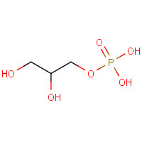 57-03-4 Glycerophosphoric acid chemical structure