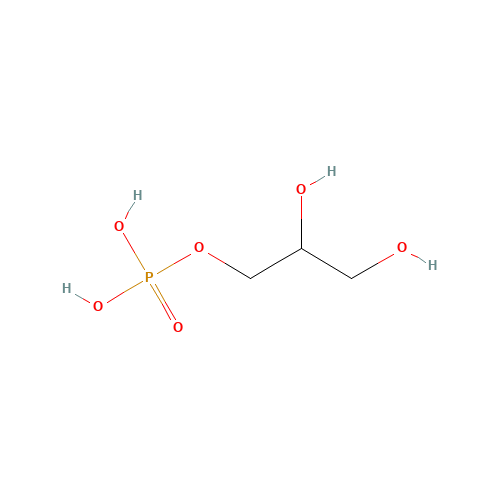57-03-4 Glycerophosphoric acid chemical structure