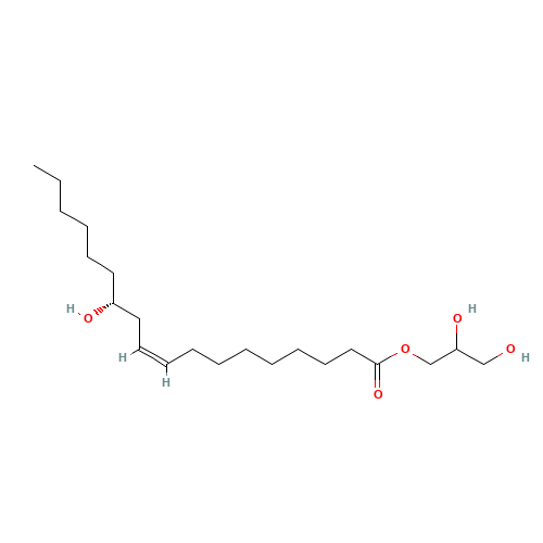 1323-38-2 GLYCERYL MONORICINOLEATE chemical structure