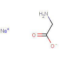 6000-44-8 SODIUM GLYCINATE chemical structure