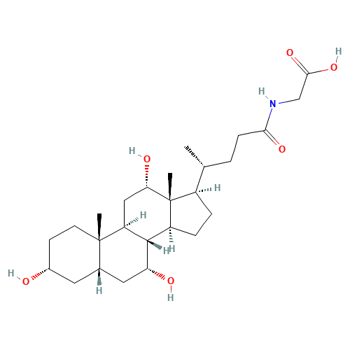 475-31-0 Glycocholic acid chemical structure