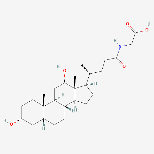 360-65-6 GLYCODEOXYCHOLIC ACID chemical structure