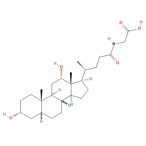 360-65-6 GLYCODEOXYCHOLIC ACID chemical structure
