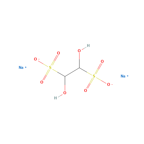 517-21-5 GLYOXAL SODIUM BISULFITE chemical structure