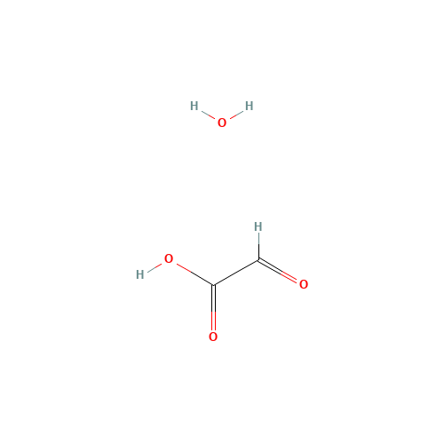 563-96-2 Glyoxylic acid monohydrate chemical structure