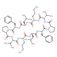 1393-88-0 GRAMICIDIN chemical structure