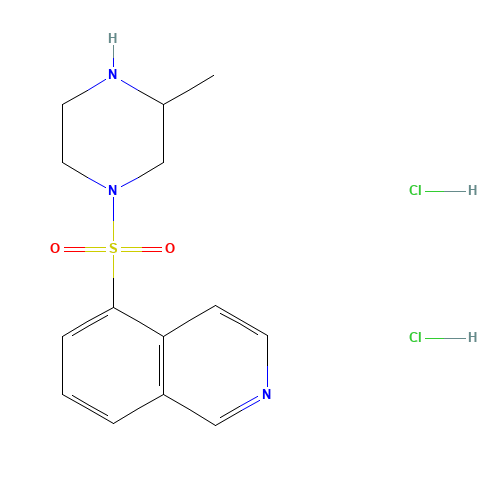 140663-38-3 1-(5-ISOQUINOLINYLSULFONYL)-3-METHYL-PIPERAZINE DIHYDROCHLORIDE chemical structure