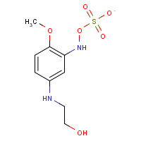 83763-48-8 5-(2-Hydroxyethylamino)-2-methoxylaniline sulfate chemical structure
