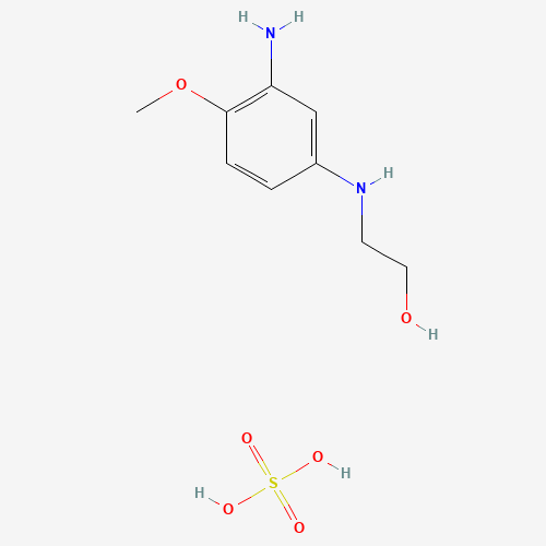 83763-48-8 5-(2-Hydroxyethylamino)-2-methoxylaniline sulfate chemical structure