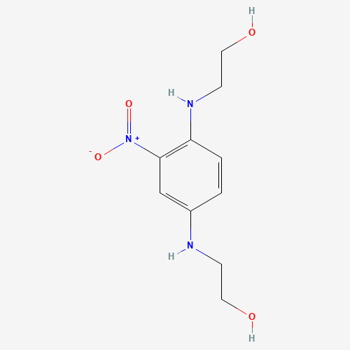 84041-77-0 Bis-1,4-(2-hydroxyethylamino)-2-nitrobenzene chemical structure