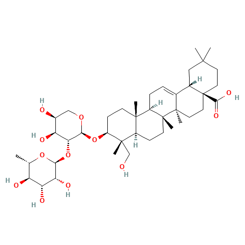 27013-91-8 ALPHA-HEDERIN chemical structure
