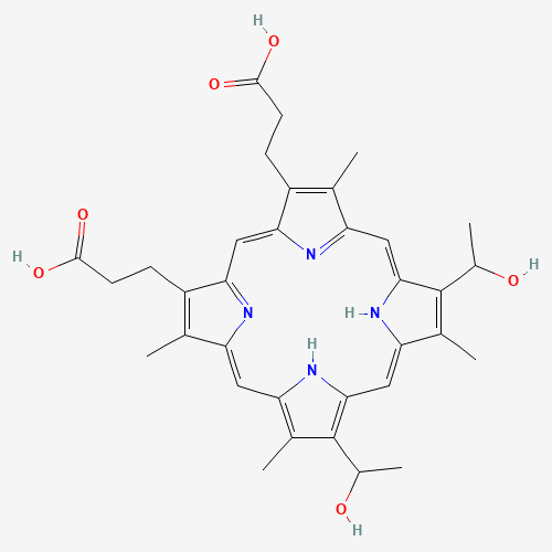 14459-29-1 HEMATOPORPHYRIN chemical structure