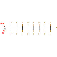 375-95-1 PERFLUORONONANOIC ACID chemical structure