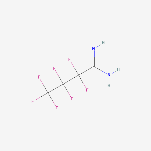375-19-9 HEPTAFLUOROBUTYRYLAMIDINE chemical structure