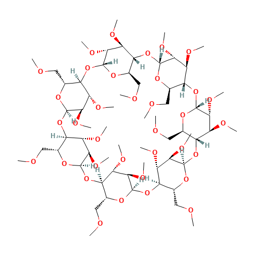 55216-11-0 TRIMETHYL-BETA-CYCLODEXTRIN chemical structure