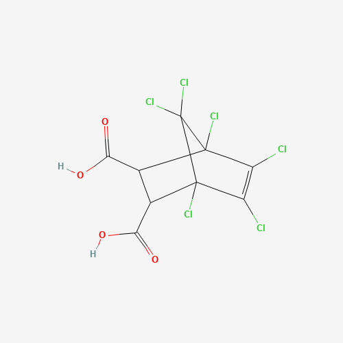 115-28-6 Chlorendic acid chemical structure