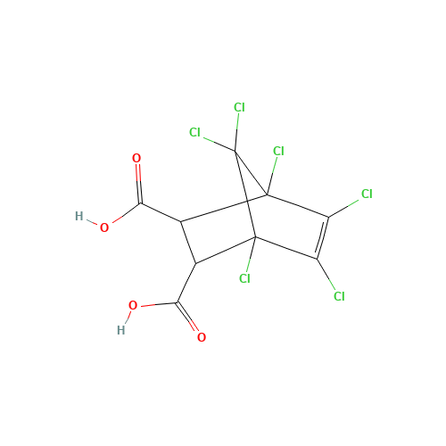115-28-6 Chlorendic acid chemical structure