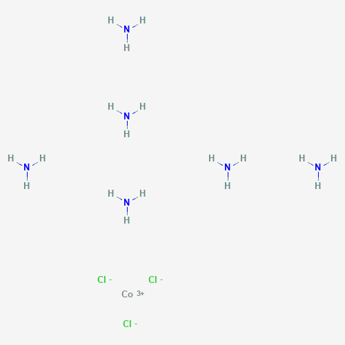 10534-89-1 HEXAAMMINECOBALT(III) CHLORIDE chemical structure