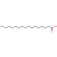 57-10-3 Palmitic acid chemical structure