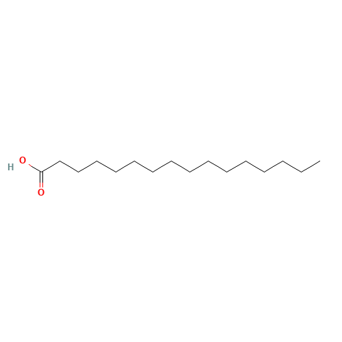 57-10-3 Palmitic acid chemical structure