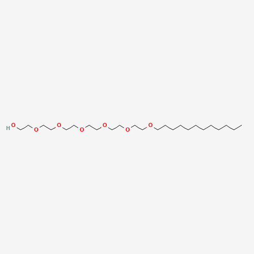 3055-96-7 HEXAETHYLENE GLYCOL MONODODECYL ETHER chemical structure