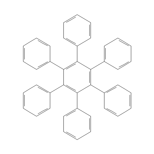 992-04-1 HEXAPHENYLBENZENE chemical structure