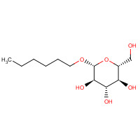 59080-45-4 HEXYL-BETA-D-GLUCOPYRANOSIDE chemical structure