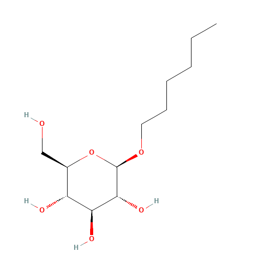 59080-45-4 HEXYL-BETA-D-GLUCOPYRANOSIDE chemical structure