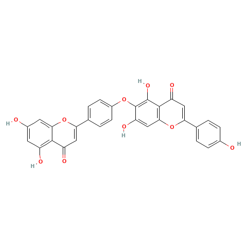 19202-36-9 HINOKIFLAVONE chemical structure