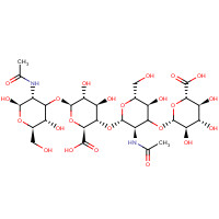 9004-61-9 Hyaluronic acid chemical structure