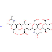 9067-32-7 Sodium hyaluronate chemical structure