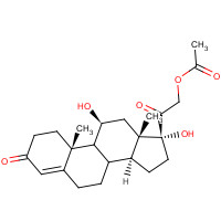 50-03-3 Hydrocortisone acetate chemical structure