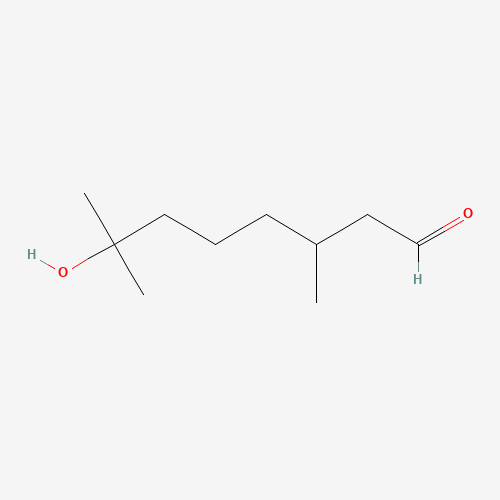 107-75-5 3,7-Dimethyl-7-hydroxyoctanal chemical structure