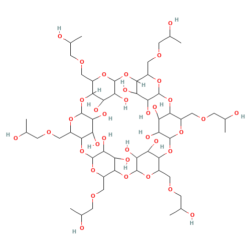 99241-24-4 (2-HYDROXYPROPYL)-ALPHA-CYCLODEXTRIN chemical structure