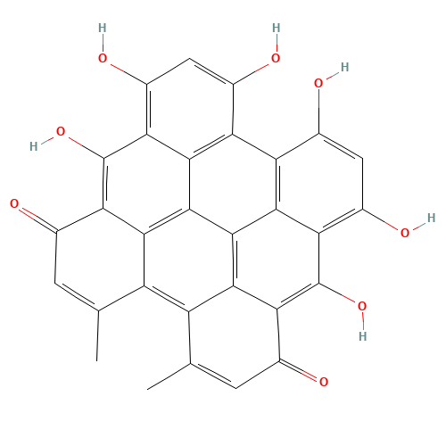 548-04-9 Hypericin chemical structure