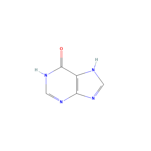 68-94-0 6-Hydroxypurine chemical structure