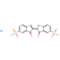 860-22-0 Acid Blue 74 chemical structure