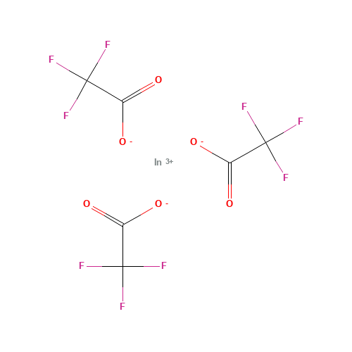 36554-90-2 INDIUM TRIFLUOROACETATE chemical structure