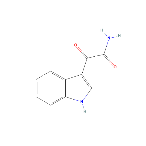 5548-10-7 INDOLE-3-GLYOXYLAMIDE chemical structure
