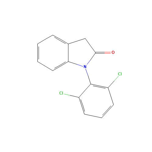 15362-40-0 1-(2,6-Dichlorophenyl)indolin-2-one chemical structure